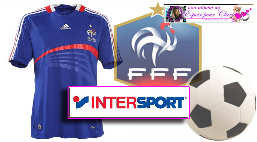 Tee shirt �quipe de France de football Intersport