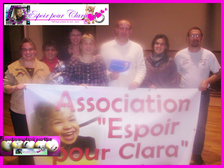 Le voyage en Espagne fait partie des nombreux de lots a gagner lors des Super Loto organis� par l`association espoir pour Clara